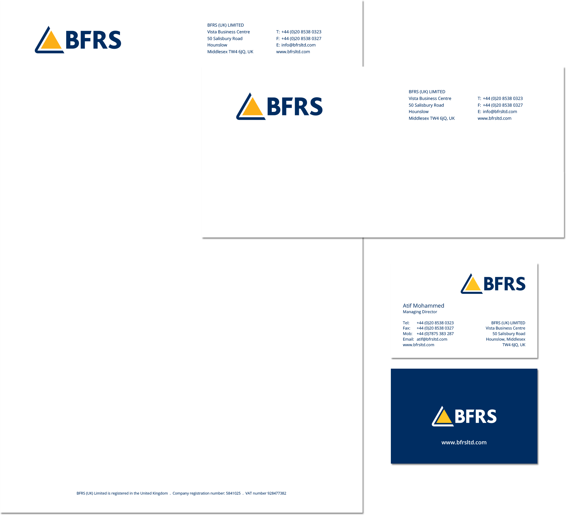 BFRS Stationery