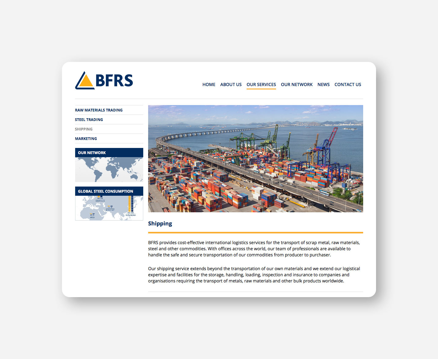 BFRS Website Shipping