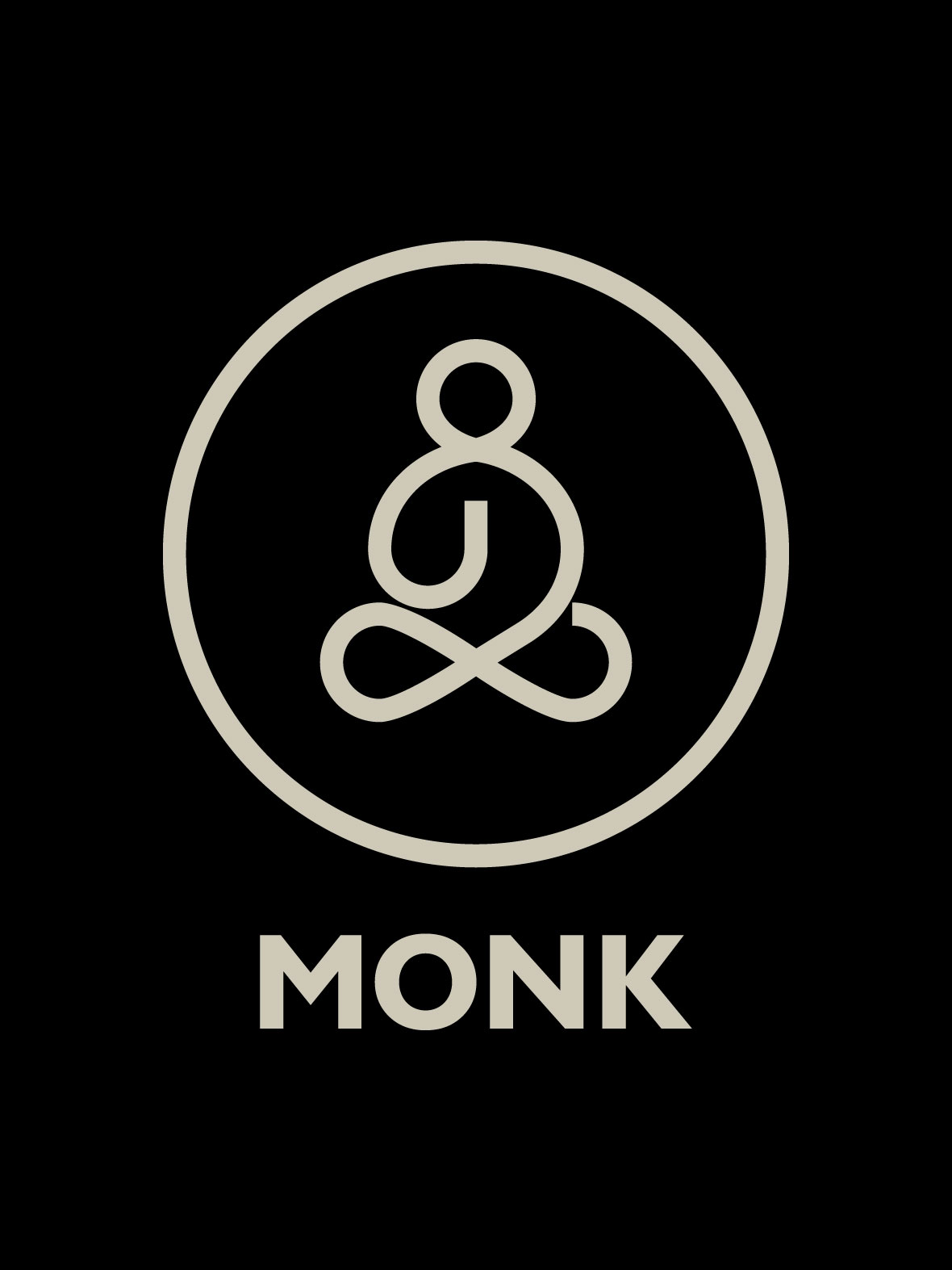 Monk Logo Black