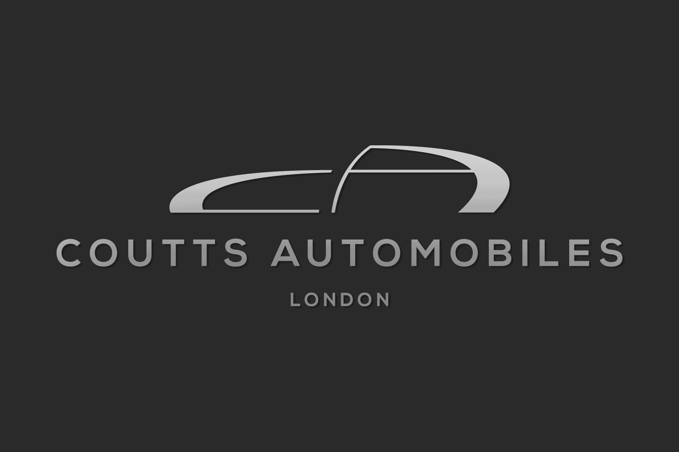 Coutts Automobiles Logo Metallic